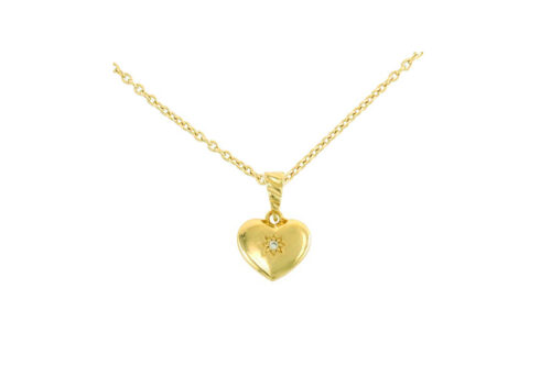 Leposa necklace yellow gold plated