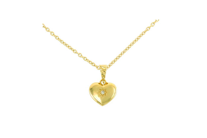 Leposa necklace yellow gold plated