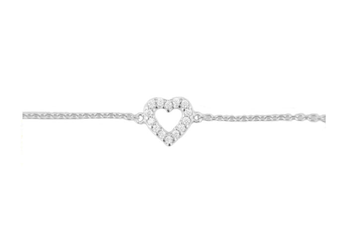 LEPOSA Silver Bracelet Heart